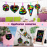 ZMLM Scratch Paper Art-Craft for Girls, Rainbow Scratch Magic Drawing Set, Activity Kit for Kids Ages 3-12, Holiday Gift