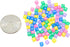100 D6 5mm) SmartDealsPro Assorted Mini Tiny Dice Game Dot Square Dice for Casino Themed Activity, Board Game, Teaching