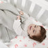 4 Pack, 28"x 52" Set Plushii Crib Sheets for Baby Girls Extra Soft Microfiber Crib Sheet for Standard Crib & Toddler
