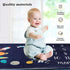40 50IN Baby Monthly Milestone Star Astronaut Boy Blanket - Newborn Swaddle, Party Favors, Photography Backdrop Props