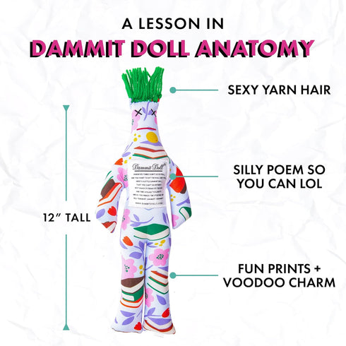 Dammit Doll - Limited Edition Book Garden Stress Relief Gag Gift