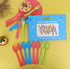 16 Pcs Kids Plastic Utensils, Reusable Toddler Feeding Utensils with 8 Kids Forks and 8 Kids Spoons, Colorful Kids Silverware Cutlery Set for School Lunch Box, BPA Free Dishwasher Safe