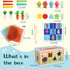 6-in-1 6+ 12-18 1 1-3, 1st Ancaixin Montessori Tissue Box Toy for Months Baby, Wooden Activity Cube, Puzzles Months