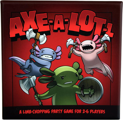 A Comical Limb-Chopping Party Game for 2-6 Players - Family Game Night Fun for Axolotl Fans Ages 7+