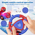 3-7 NQD Remote Control Car for Toddlers, RC Cars with Music and Lights, ABS Material RC Cartoon Race Car Toys for Kids