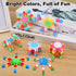 28Pcs GOLDGE Transformable Fidget Spinners Deformable Chain DIY Robot Toys, Stress Relief Sensory Gyro for Kids