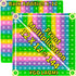 12X12 Multiplication Chart and Math Addition Table Toys - Stress Relief Fidget Bubble Game Learning Toys