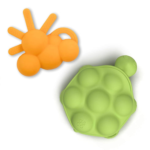 Doddle & Co. The Chew Teether with Poppable Bubbles | Toddler Teething