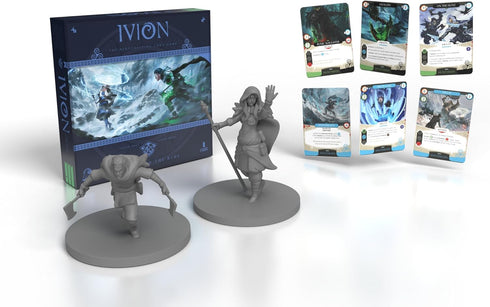 APE Games: Ivion: The Rune & The Rime - Herocrafting Fantasy Fighting Deck-Building Game for Ages 13+