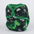 Hibaby Gusset One Size Cloth Diaper Cover Snap With Double (Dinosaur)