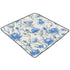 EtherSpher 50'' 50''alfombras Retro Blue White Roses Thistles and Thorns Cute Foldable Baby Girl Play mat for Floor