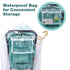 Double Stroller Rain Cover, Waterproof Weather Shield for Tandem Double Stroller, Twins Stroller Cover