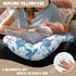 Eheartsgir Sea Turtle Bottle & Breast Feeding Pillow Covers Soft & Gentle on Baby Skin Fabric Slipcover with Hidden