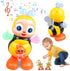 Dosurgorn Dancing Bee Toy with Music & LED Lights Juguete de Abeja Bailarina