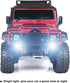 INJORA RC Front Bumper Metal with LED Light for 1:10 RC Crawler TRX-4 Axial SCX10 SCX10 II 90046 SCX10 III AXI03007