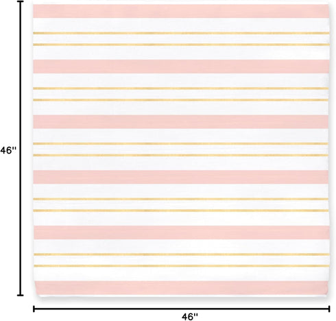 46x46 inches, SwaddleDesigns Cotton Muslin Swaddle Blanket, Receiving Blanket for Baby Girls, Best Registry Gift, Pink