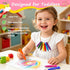 1-3 2-4 4-8, (24 KERIFI Triangle Jumbo Crayons for Toddlers, Mess Free Washable Toddler First Crayons for Kids Ages
