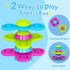 Suction Cup Spinner Toys for 1 Year Old Boy Girl, 3PCS Spinning Toys for Toddlers 1-3,Sensory Toys Bath Toys Travel Toys for Babies 10-12 Months,First Birthday Baby Gifts for 1 Year Old