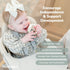 Set 2 WeeSprout Baby Food Feeder - Silicone Feeders & Reusable Freezer Tray with Lid - BPA-Free Fresh Fruit & Veggie