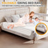 strenkitech Beds(78.7inch) Foldable Toddler Bed Rails - Kids Guard Bumper for Crib Safe Bed Side Rail for Twin Queen