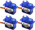 4PCS Feetech 9g FS90R Mini Micro Servo 360 Degree Continuous Rotation Servo Motor for Microbit Robotic Helicopter