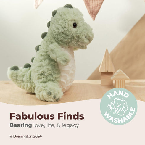 Bearington Rex The T-Rex Dino Plush, 12 Inch Stuffed Animal Dinosaur
