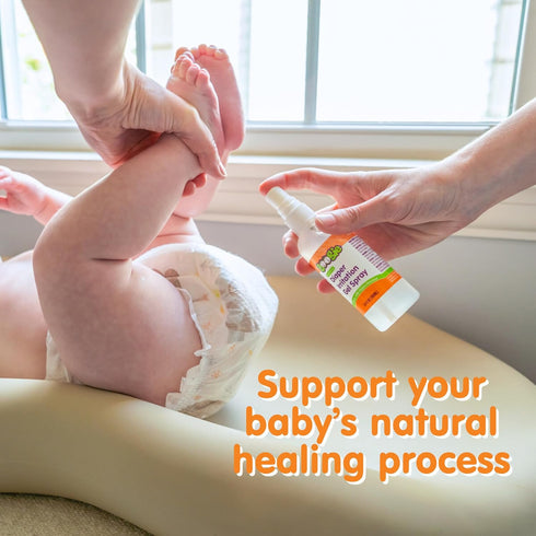 3.4oz (Pack 3) Boogie Hypochlorous Acid Diaper Irritation Gel Spray, Baby Essentials for Diaper Rash, Soothing