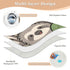 siphylline 52" 34" Cute Cartoon Sloth Brown Extra Large Resuable Baby Bed Pad Highly Absorbent Diaper Changing Pad