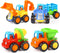 Inertia Toy Early Educational Toddler Cars, Friction Powered Push and Go Vehicles for Kids, 4PCS Gift Set