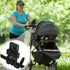 2 Pcs Stroller Phone Holder, Portable Cell Phone Holder Stand, Universal Stroller Accessories for Parent Baby Toddler