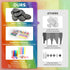 612, Set, Rock Painting Kit for Kids Ages Arts & Crafts Creative Art Toys, Glow-in-the-Dark Rocks to Paint, Gifts