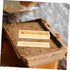 ORFOFE Natural Wood Pregnancy Test Keepsake Box Elegant Storage for Pregnancy Tests and Mementos Multifunctional