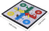 Set 9.84 Inches Magnetic Ludo Board Game with Folding Board Classic Travel Games for Kids and Adults