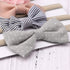 DRESHOW BQUBO Baby Girl Headbands with Bows, Handmade Nylon Hairbands for Newborn Infant Toddlers, 10 Pack