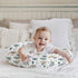 HawSkgFub Watercolor Cute Dragon Fairy Tale Nursing Pillow Cover for Baby Boys, Cloud Moon Star Dragons Egg