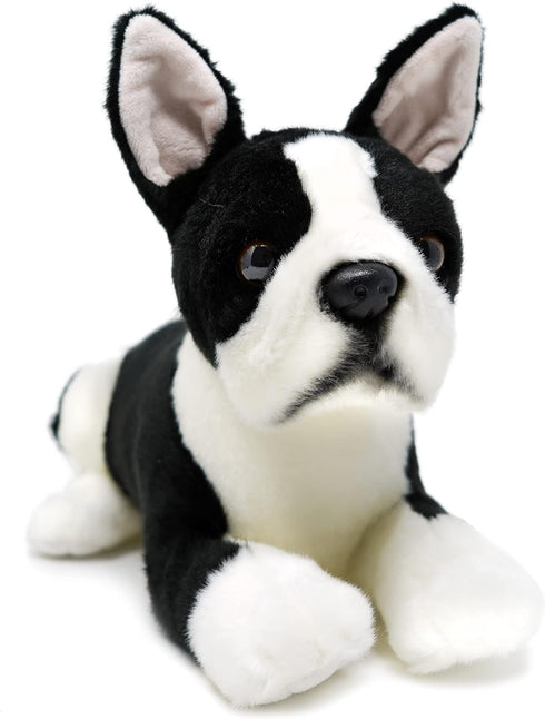 VIAHART Baxter The Boston Terrier - 12 Inch Plush Stuffed Animal Dog by TigerHart Toys