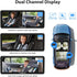 Itomoro 6.8 inch 1080P 2 Baby Car Camera Dual-Channel HD Display with IR Night Vision, Baby Car Mirror Easily Install