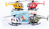 Alloy Mini Helicopters Model Toy - Police, Fire, Engineering Work, Military Helicopter - Diecast Helicopters