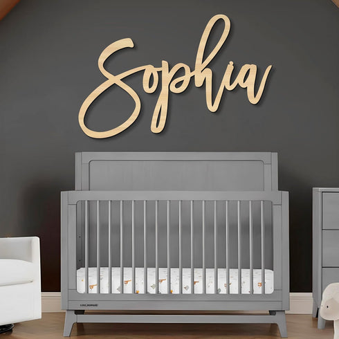 Wooden Name Signs for Nursery Custom Baby Name Sign for Wall Name Signs Personalized Custom Name Sign for Nursery Name