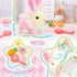 Tagitary Plush Toys Hopping Easter Bunny Stuffed Animal - Sounds, Wiggling Ears, Jumping - Birthday Gift for Kids