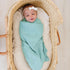 4-Pack 47 47 inches Viviland Muslin Swaddle Blankets, Breathable and Skin-Friendly Baby Receiving Blankets, Plants, x