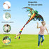 eyijklzo Green Dragon Kite, Beautiful Easy Flyer for Children and Adults with Long Colorful Tail for Outdoor Activities