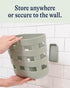 9 5.5 8.5 Lalo Bath Time Storage Bin - Keep Items Organized & Dry with Non-Toxic Plastic, Easy Cleanup, Removable