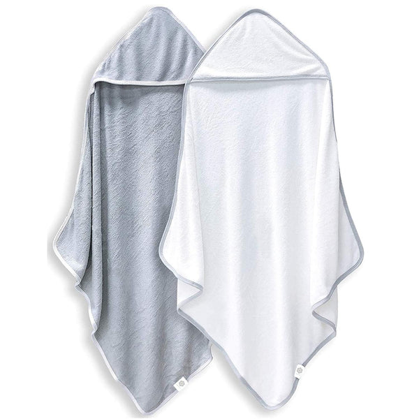 2 Pack Baby Bath Towel - Rayon Made from Bamboo - Ultra