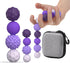 Generic 8 Pack Silicone Magnetic Fidget Balls, Spiky Fidget Toys Adults & Teen,