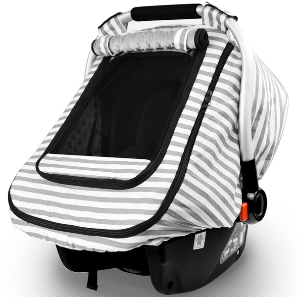 Vaxaape Car Seat Covers for Babies,Baby Car Seat Cover for Boys Girls,Windproof Infant