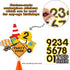 Faisichocalato 16pcs Construction Party Centerpiece Dump Truck Car Table Topper Decoration for Birthday Party Supplies