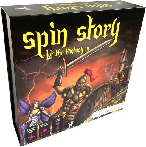 The Purple Cow Spin Story Fantasy Storytelling Game