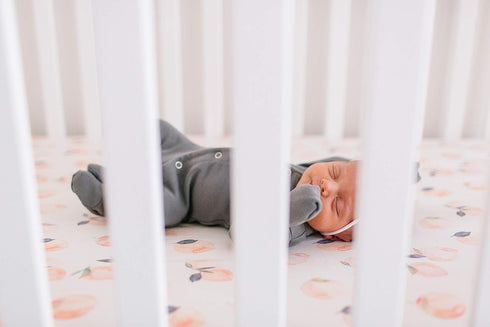Copper Pearl Premium Knit Baby Crib Sheets for Boys and Girls Breathable and Soft, Fitted Crib Sheets for Standard Baby