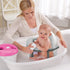 Lucakuins 6-18 Foldable Baby Bathtub Seat - Non-Slip Bath Chair for Sitting Up, Shower Chairs for Newborn Infant Months